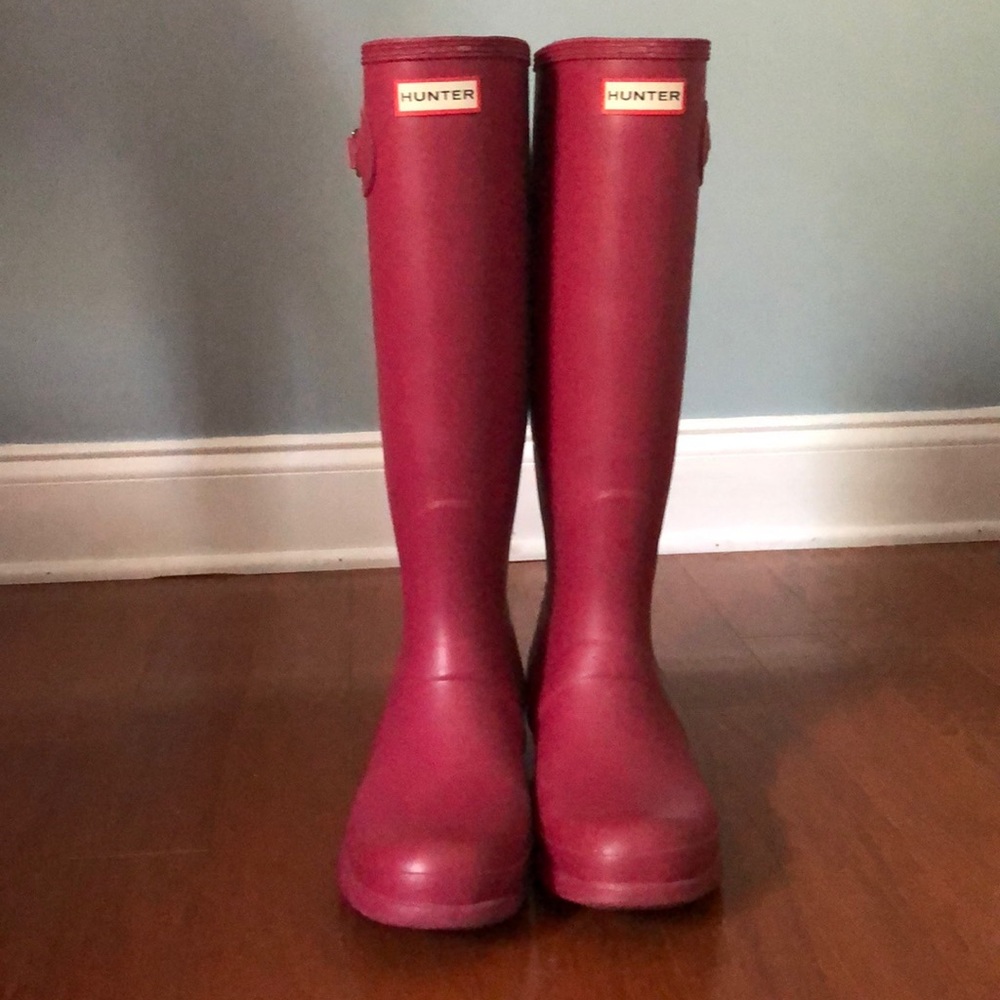 Pink Hunter Boots